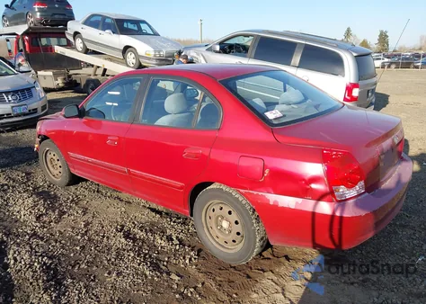 2005 Hyundai Elantra Gls/Gt from USA, damaged, VIN KMHDN46D95U030372